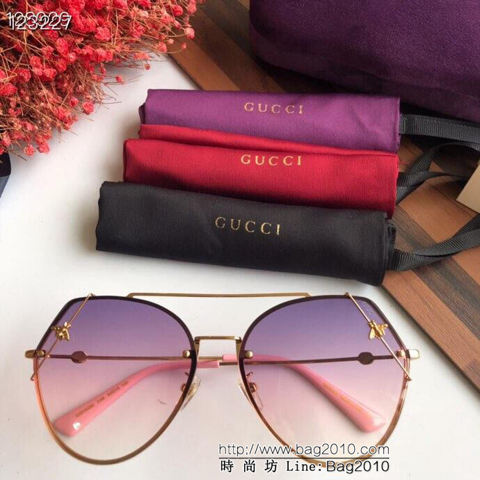 GUCCI古馳 GG0393S 完美品質 適合各種臉型 經典太陽鏡  lly1380
